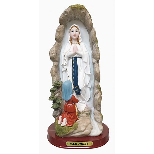 CATHOLIC GIFT SHOP LTD Lourdes Apparition Statue Our Lady of Lourdes Statue 