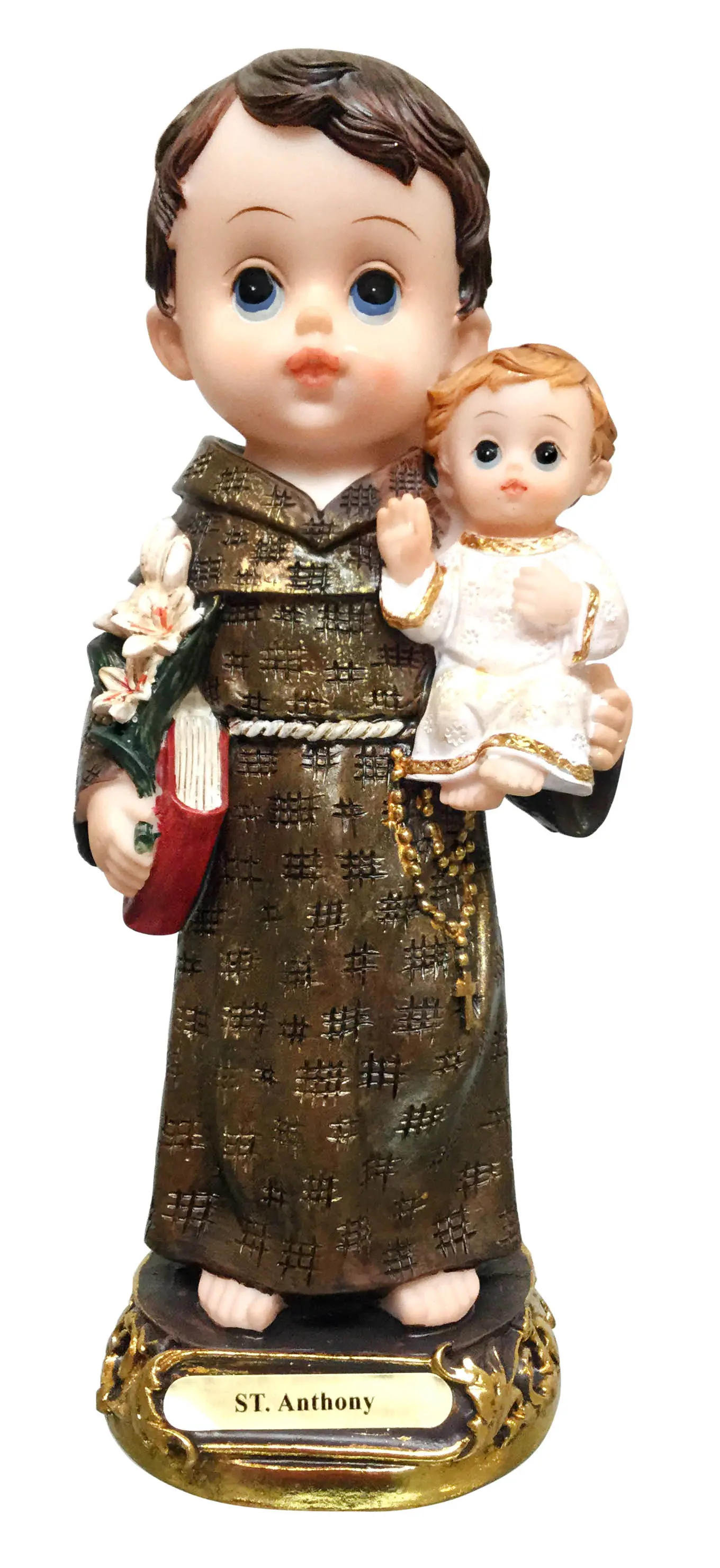 Child St. Anthony Statue - Image 2