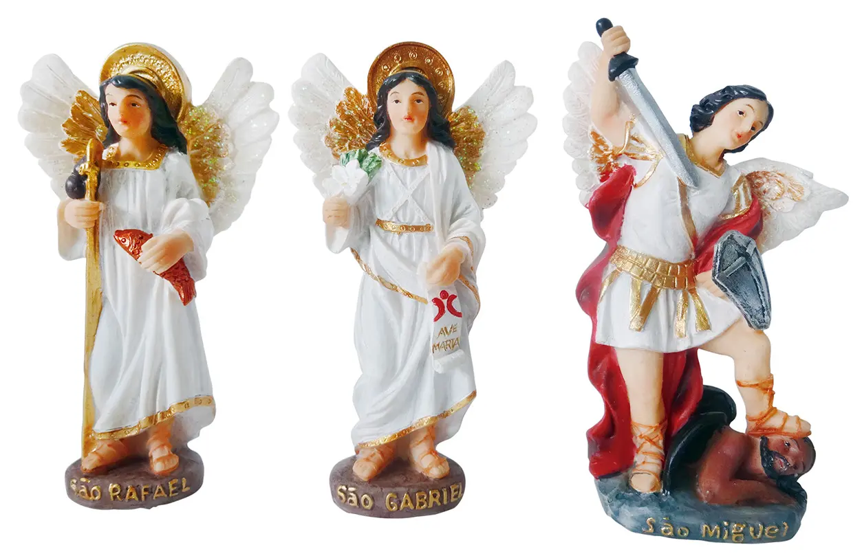 LG13515 Three Angles Set Miguel, Gabriel& Raphael Estatua - Image 2