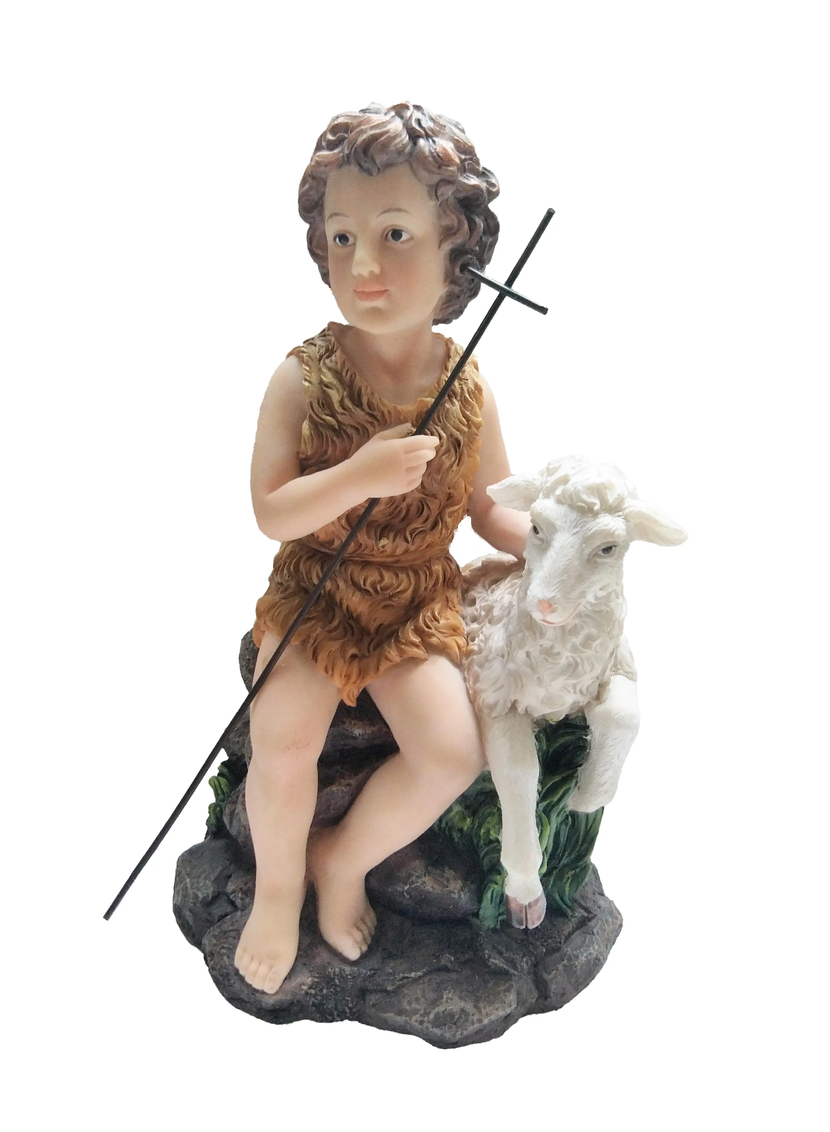 LG2062-6 7.8" San Juan Bautista Niño Kid Saint John Baptist - Image 2