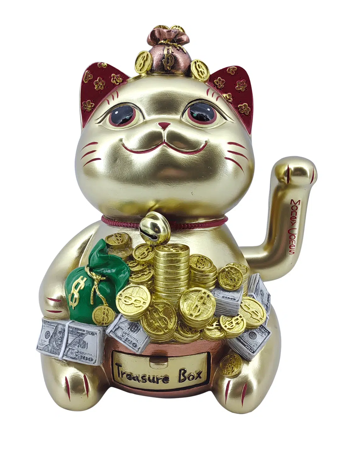 LG888-8 Lucky Cat Statue (Zhao Cai Mao) 8 Inches – Love's Gift