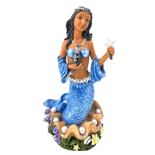LG2294-12 Orisha Yemaya mermaid Statues 12Inch New Style