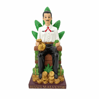 LG1924-10 Jesus Malverde Statue New Style 10 Inch