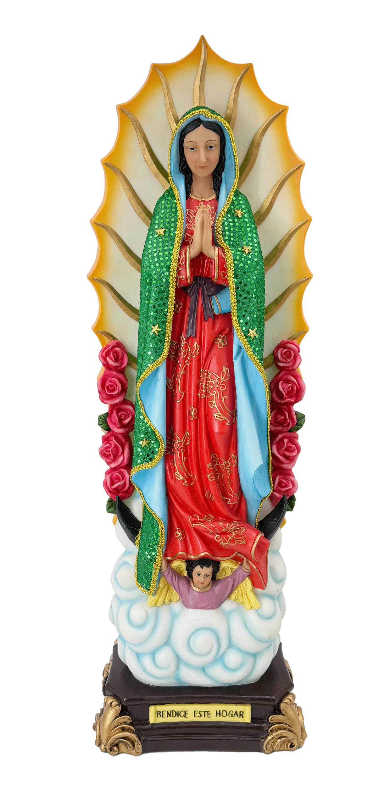 LG2178-36 Lady Of Guadalupe Statue New Style 36 Inch - Image 2