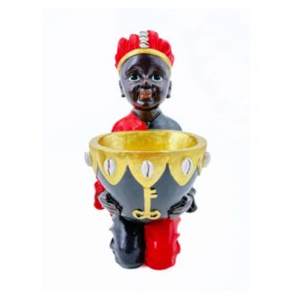 LG2306-12 Baby Elegua with a Pot Statue 12 Inch New Style