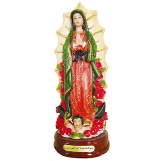 LG83-4  Lady of Guadalupe Statue 4 Inches