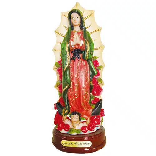 LG83-4 Lady of Guadalupe Statue 4 Inches